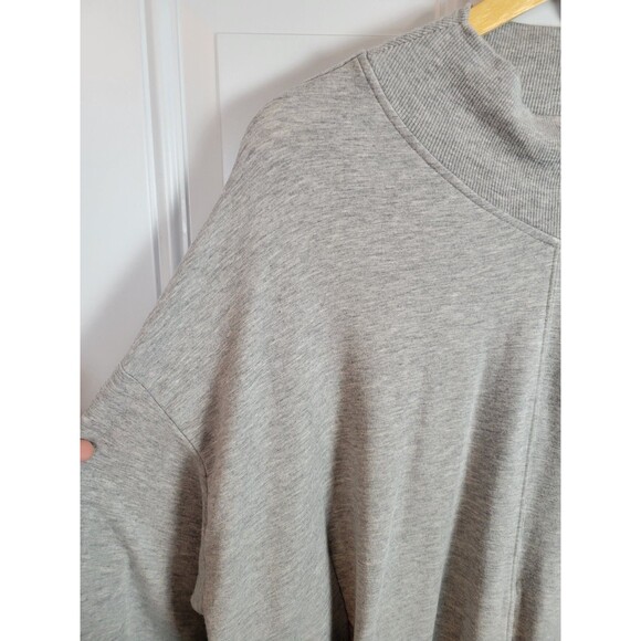 Athleta Apollo Crewneck Sweatshirt Size XL Gray - Picture 3 of 8